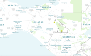 Mapa Chiapas