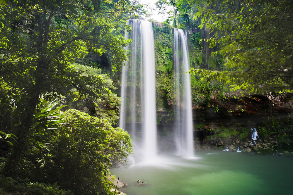 large Misolha waterfall
