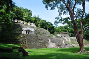 zona arqueologica bonampak en chiapas mexico selva lacandona