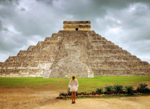 piramide chichén itzá una de las siete maravillas del mundo moderno en yucatan