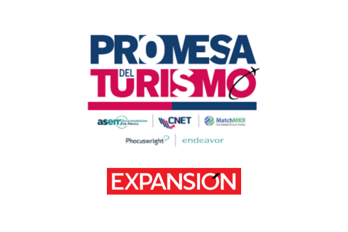 Logo promesas del turismo y expansion